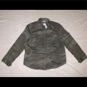 LOFT Camo Cargo Jacket